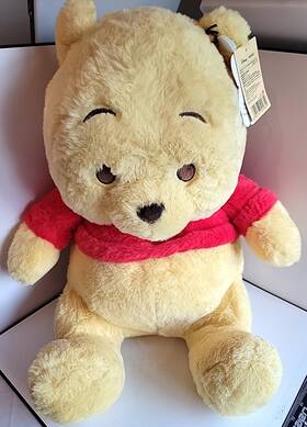 Miniso Qd24-1349-60 Disney Winnie The Pooh Giant Plush Stuffed Animal 21 Inch New With Tags Soft