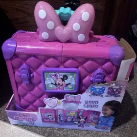 81963808 Minnie Mouse New Disney Junior Sweet Reveal Glam And Glow Playset