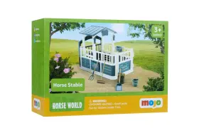 380063 Mojo Horse Stable Playset Farm And Horses Collection True To Life Highly D