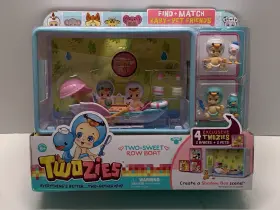 Moose 630996570166 Twozies Season 1 Two-sweet Row Boat Playset Toy Baby Pet Create Scene New