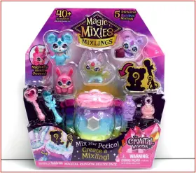 14810 Moose Enterprise Magic Mixies Mixlings Magical Rainbow Deluxe Pack - 5 Exclusive New
