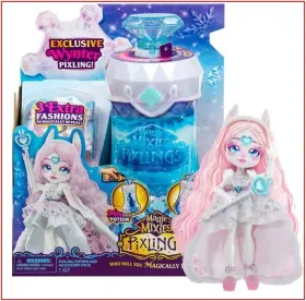 14876 Moose Enterprise Magical Mixies Pixlings - Exclusive Pixling Wynter The Bunny More Vhtf