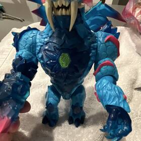 Moose Enterprise 41203a Blazagon Action Figure Heroes Of Goo Jit Zu Blue/pink Spikes