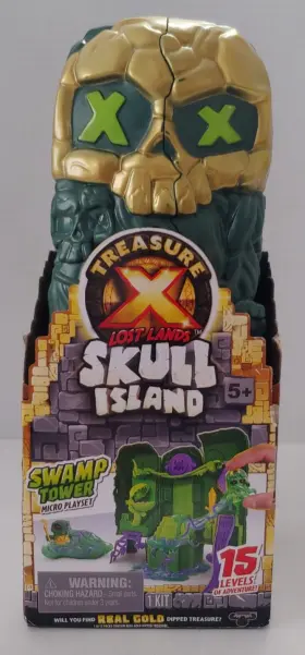 41756 Moose Enterprise Treasure X Lost Lands Skull Island Swamp Tower Micro Playset 15 Levels Of