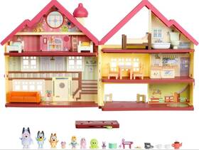 Moose Enterprise 630996173886 New Bluey Ultimate Heeler Playhouse Set - Bingo Chattermax Nana Play