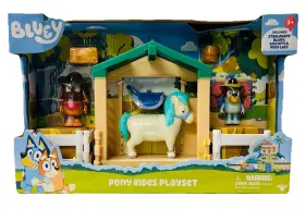 Moose Enterprise 630996175545 Bluey Pony Rides Playset New