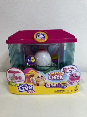 Moose Enterprise 630996264508 Little Live Pets - Surprise Chick Hatching House New Sealed Chirps And Taps