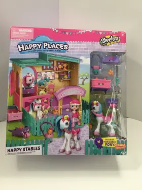 Moose Enterprise 630996566886 Shopkins Happy Places Stables Playset With Ponicakes New