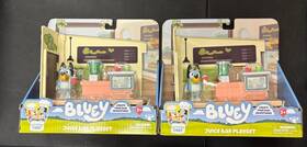 Moose Enterprise Fv17425 Bluey Juice Bar Playset With Figure Blender Table Drinks New Two Pack