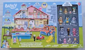 17635 Moose Toys New In Box Bluey Ultimate Mega Set 40 Piece 2023 Discontinued