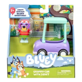 18924 Moose Toys Bluey Granny Car With Janet Playset Grannies Vehicle 2 Pack