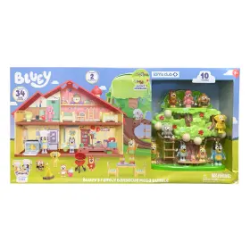 19120 Moose Toys Blueys Family Barbecue Mega Bundle Includes 2 Playsets And 34 Play Pieces