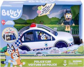 Moose Toys 19202 Bluey Police Car Playset Lights And Sounds