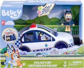 19202 Moose Toys Bluey Police Car Playset Lights And Sounds