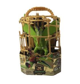 Moose Toys 26197 Treasure X Dino Gold Adventure Playset Green Figure And Cage
