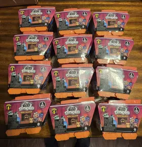 44996 Moose Toys Star Wars Doorables Squish Full Set Serial # C01 - C12