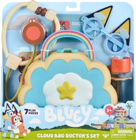 Moose Toys 630996130957 Bluey Cloud Bag Doctors Set Playset