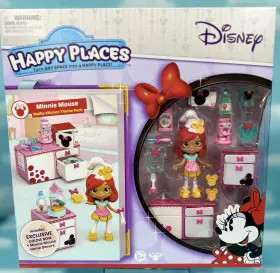Moose Toys 630996581094 Disney Happy Places Minnie Mouse Waffle Kitchen Exclusive Cute Mini Playset New