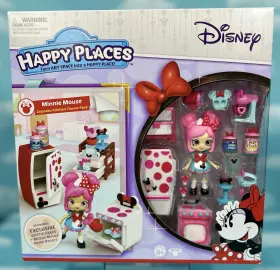 Moose Toys 630996581100 Disney Happy Places Minnie Mouse Cupcake Kitchen Cute Doll Mini Playset New