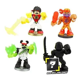 15188 Moose Toys Llc Legends Of Powerstorm Warrior Collector Pack 4 Mini Battling Action Figures
