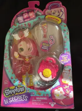Mosse 630996569405 2017 Shopkins Lil Secrets Shoppies Donatina N Her Secret Locket Doll