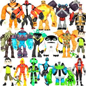 Muksse B0cvqjyj7q Omnitrix Action Figures Big Set - 20 Pcs Exclusive Collection Anime Cake Toppers