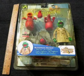 Muppets 666620121497 Zoozebane Kermit Series Four Playset Mib Vintage 2003 Target Exclusive J. Henson