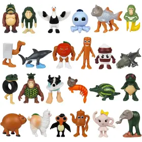 B0f83vvy89 Mushplushies 24pc Italian Brainrot Steal A Action Figures 1.8 Inch Party Fa