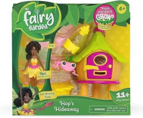 3729 My Fairy Garden Hops Hideaway - Magical Toy Playset Plant Seeds Doll And Pet Frog