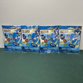 Mystery 195464366523 Sonic The Hedgehog Super Disc Launcher Packs Lot Of 4 New Sealed