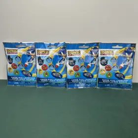 Mystery 195464366523 Sonic The Hedgehog Super Disc Launcher Packs Lot Of 4 New Sealed
