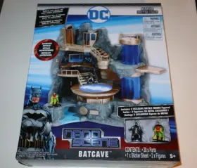 B072zvr6v6 Nano Metalfigs New Sealed Dc Super Hero Batman And Robin Batcave Scene Playset