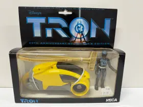 0464 Neca 0464/5000 Tron Yellow Light Cycle Disney 20th Anniversary 2002 Nrfp New Near Mint