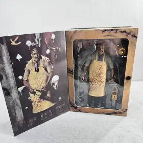 367n041515 Neca Texas Chainsaw Massacre Leatherface Action Figure 40th Anniversary Doll Open Box