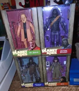 Neca 634482299784 Planet Of The Apes Classic Series Set 4 Figures