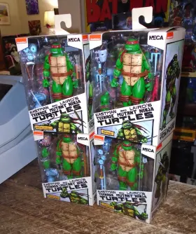 Neca 634482544907 Tmnt Eastman And Laird Mirage Raphael Michelangelo Donatello Leonardo