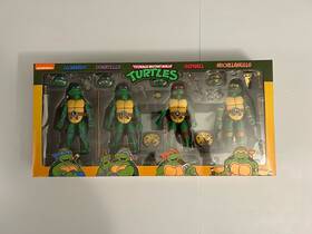 Neca 80-neca2021 Teenage Mutant Ninja Turtles Haulathon Action Figure 4 Pack 2021 New Sealed