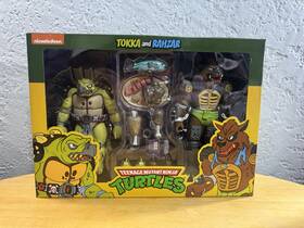 Neca 93n029921 Teenage Mutant Ninja Turtles Tokka And Rahzar 2-pack Cartoon Action Figure