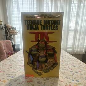 Neca 966n012323 2023 Sdcc Tmnt Teenage Mutant Ninja Turtles Iii Box Set Mint