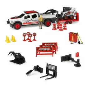 New Bright 050211116441 Freewheeling Bobcat Construction Playset