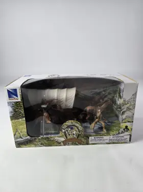 New-ray 093577385359 Newray The Big Country Western Model Play Set - Cowboys Horses