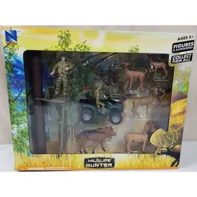 New-ray 093577763355 Wildlife Hunter Figures And Accessories Deer Elk Moose Ages 3