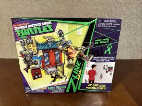 Nickelodeon 043377950417 Teenage Mutant Ninja Turtles Z-line Fire Escape Free Fall Toy New