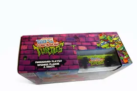 1010750772 Nickelodeon Tmnt Tales Fingerboard Playset Leonardo Michelangelo Donatello Raph