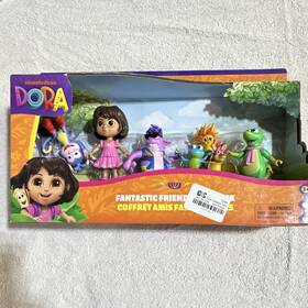 Nickelodeon 50708bdm Dora The Explorer Fantastic Friends 5-figure Set Boxed Unopened