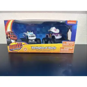 Nickelodeon 698143065231 Blaze And The Monster Machines 2 Pack Darington Starla New