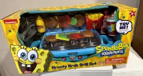 Nickelodeon 710413203584 Spongebob Squarepants Krusty Krab Grill Set 32 Pieces New In Box