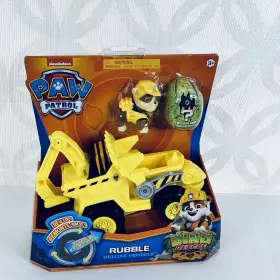 Nickelodeon 778988305485 Paw Patrol Dino Rescue Rubble Rev Up Vehicle With Mystery Figure Spin Master
