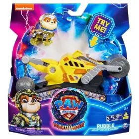 Nickelodeon 778988486511 Paw Patrol The Mighty Movie Rubble Bull Dozer Lights Sound Effects New Sealed