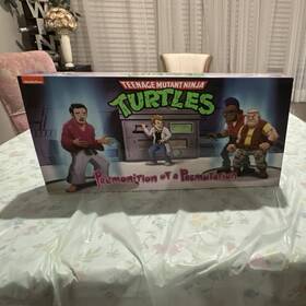 Nickelodeon 77n030422 Tmnt Premonition Of A Premutation Playset 4 Figures Mpn